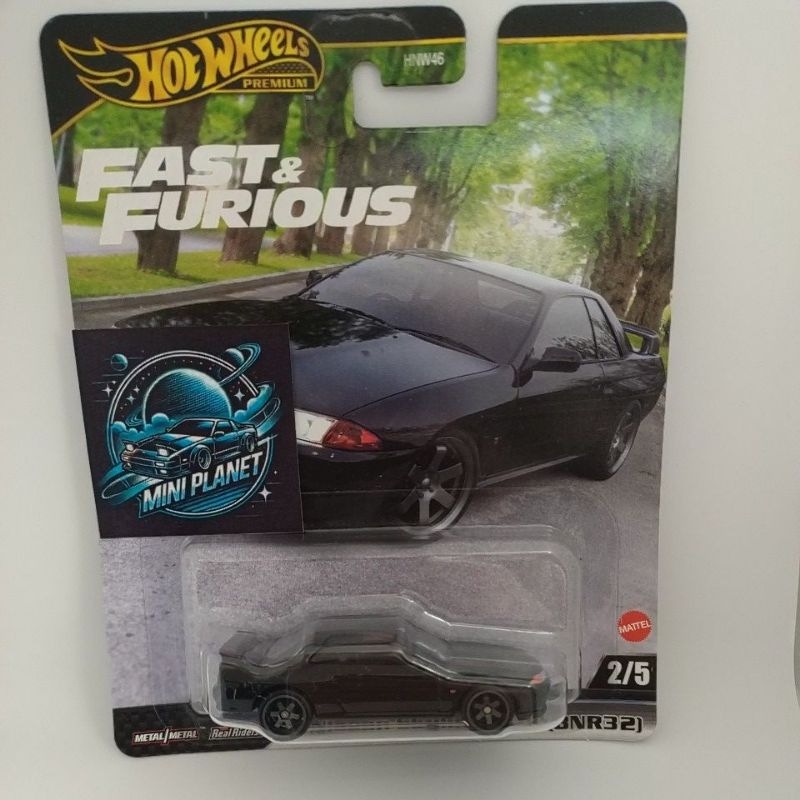 Hot Wheels Fast & Furious - Nissan Skyline GT-R (BNR32) - HW Premium Velozes e Furiosos