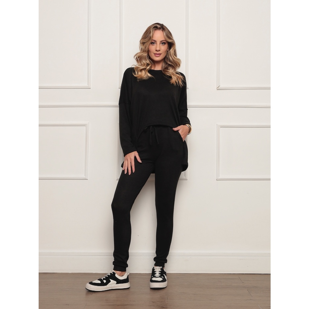 Conjunto de Lanzinha 2 Peças Casuall Elegante em Oferta na Shopee