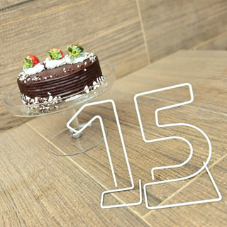 Numero 15 Para Decoração Em Ferro Festas Aniversários em Oferta na Shopee