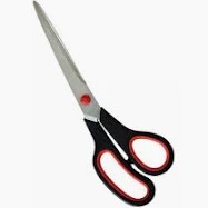 Tesoura Grande Profissional Multiuso Artesanato Escritório Aço Inox 30cm