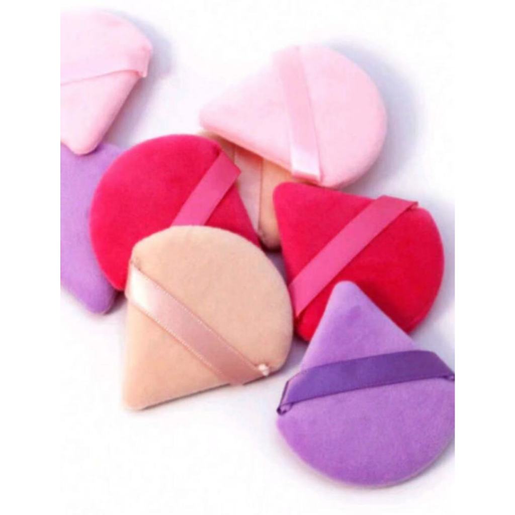 Kit 24 peças Esponjas Para Pó de Maquiagem. Cor aleatória