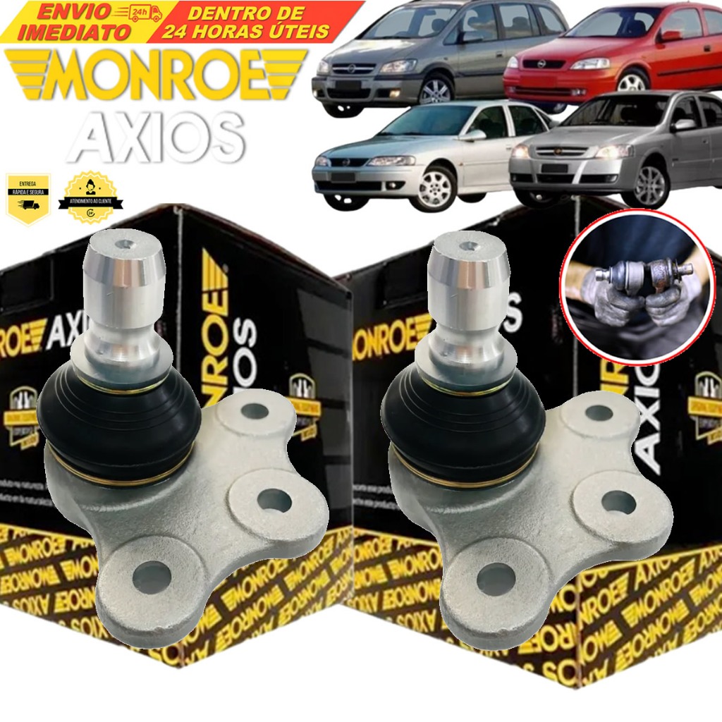 Par de Pivôs da Suspensão Inferior Astra Vectra Zafira 2.0 - Código 90497305 - Alta Qualidade