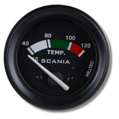 RELOGIO TEMPERATURA ELETRICO 24V 40-120C 60MM SCANIA