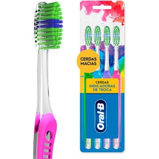 Escova Dental Oral-b Indicator Pack Anual 4 Unidades nº35 em Oferta na Shopee