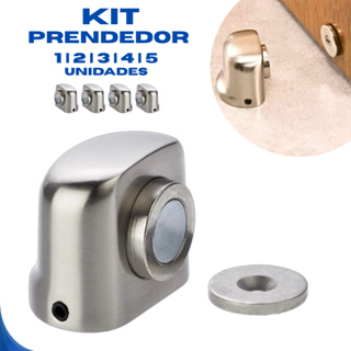 Prendedor De Porta Magnetico Amortecimento Fixador Batente de Porta Imã Kit Trava Porta Inox em Oferta na Shopee