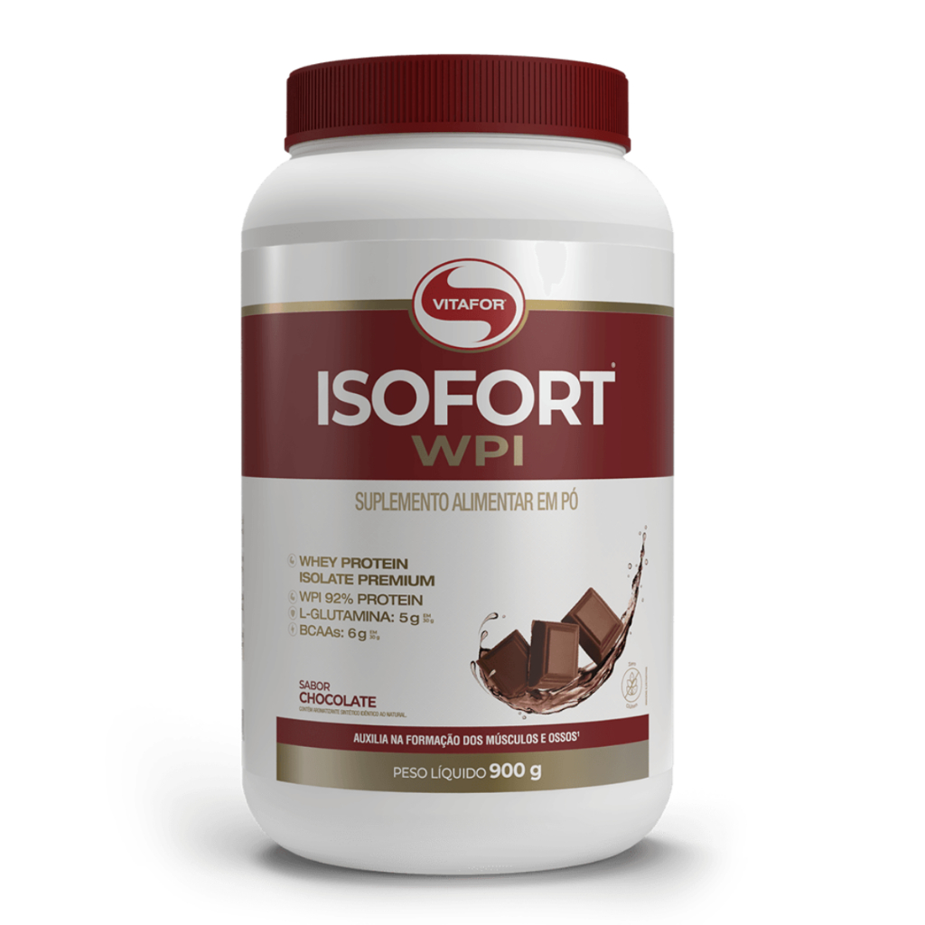 Whey Protein Isofort Pote 900g  - Vitafor