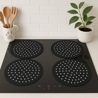 Kit Protetor Fogão de Indução Descanso Almofada Silicone Tapete em Oferta na Shopee