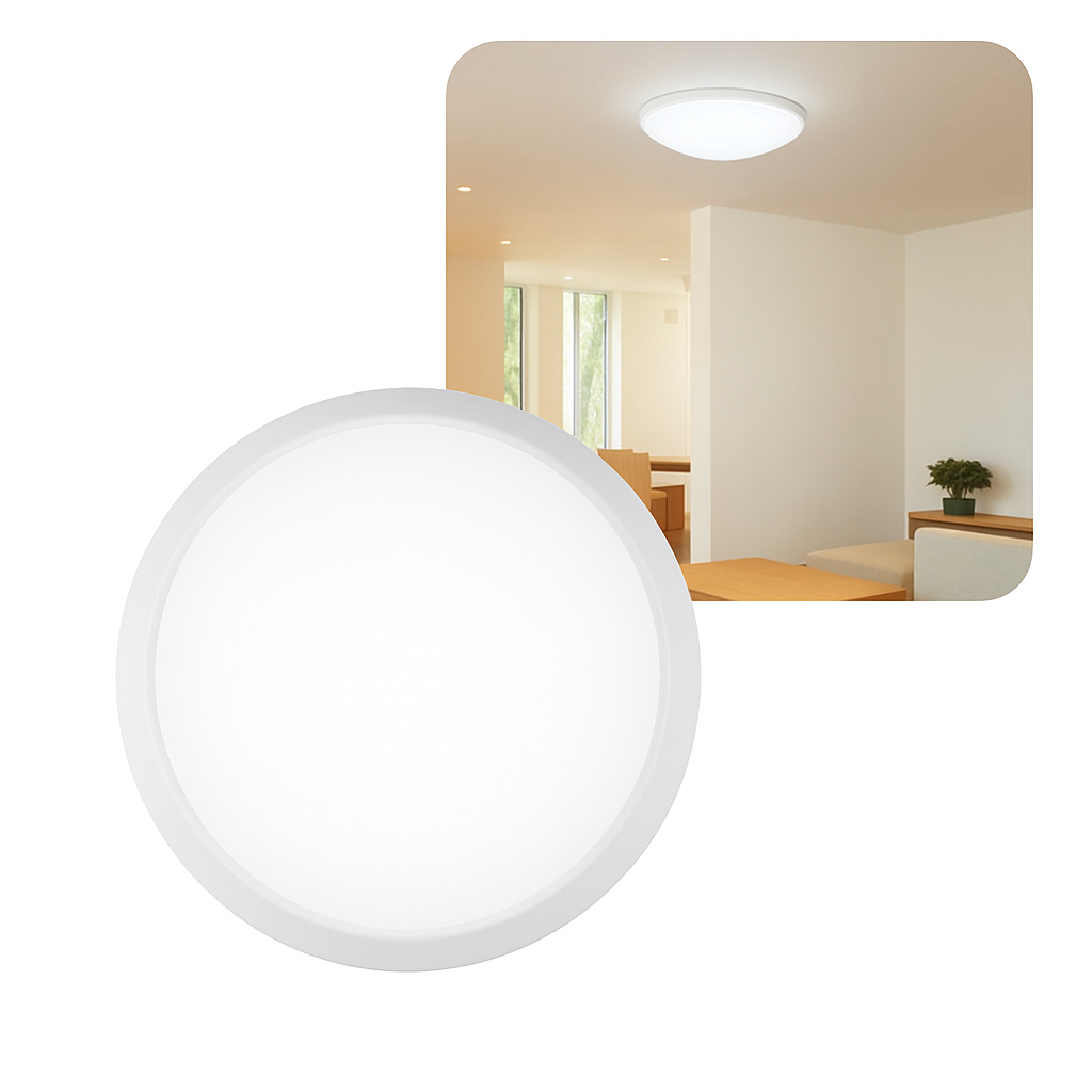 Kit com 10 peças Plafon Plafonier  Lustre decorativo Luminária Sobrepor 2 Lampadas 20W E-27 Eclipse Teto Forro Sala E-27