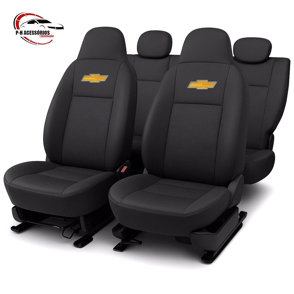 Capa Banco Couro Automotivo Onix Plus 2019 a 2024 5 Lugares Versões Turbo em Oferta na Shopee