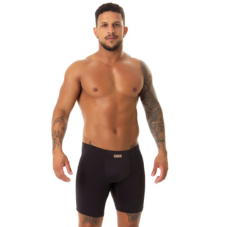 Cueca Ciclista Comprida Embutida Tecido Macio Evita Assaduras e Não Enrola nas Pernas. em Oferta na Shopee