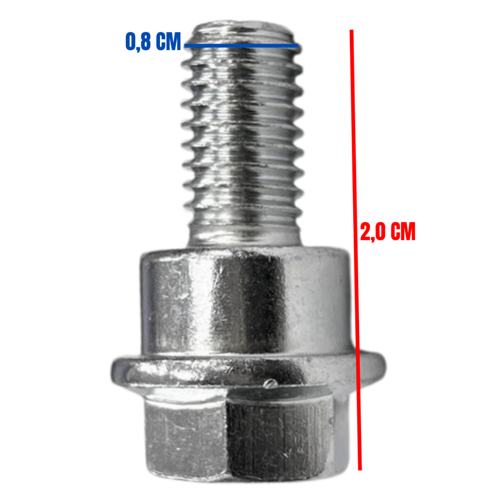 Parafuso Fixação Banco Assento Cg Titan Fan 125 150 Ks Es — imagem 2 de 2