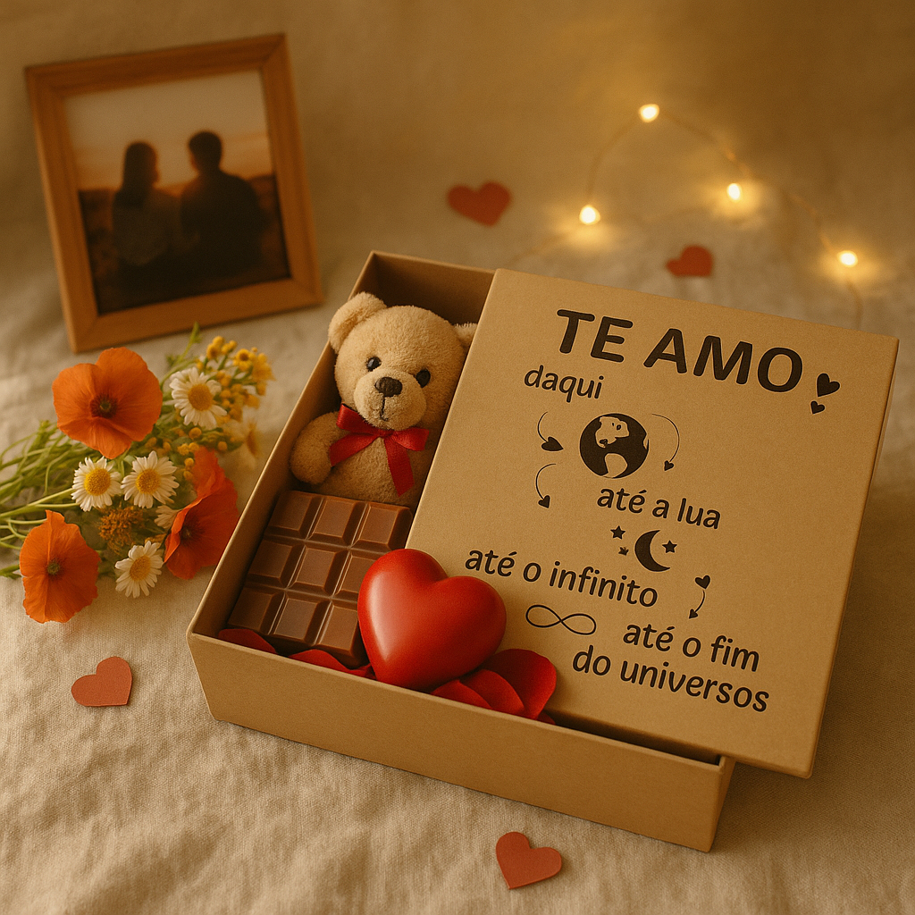 Caixa em Mdf 30x30x10 Te Amo Daqui Ate a Lua Embalagem Grande Presente Caixona Grandona em Oferta na Shopee