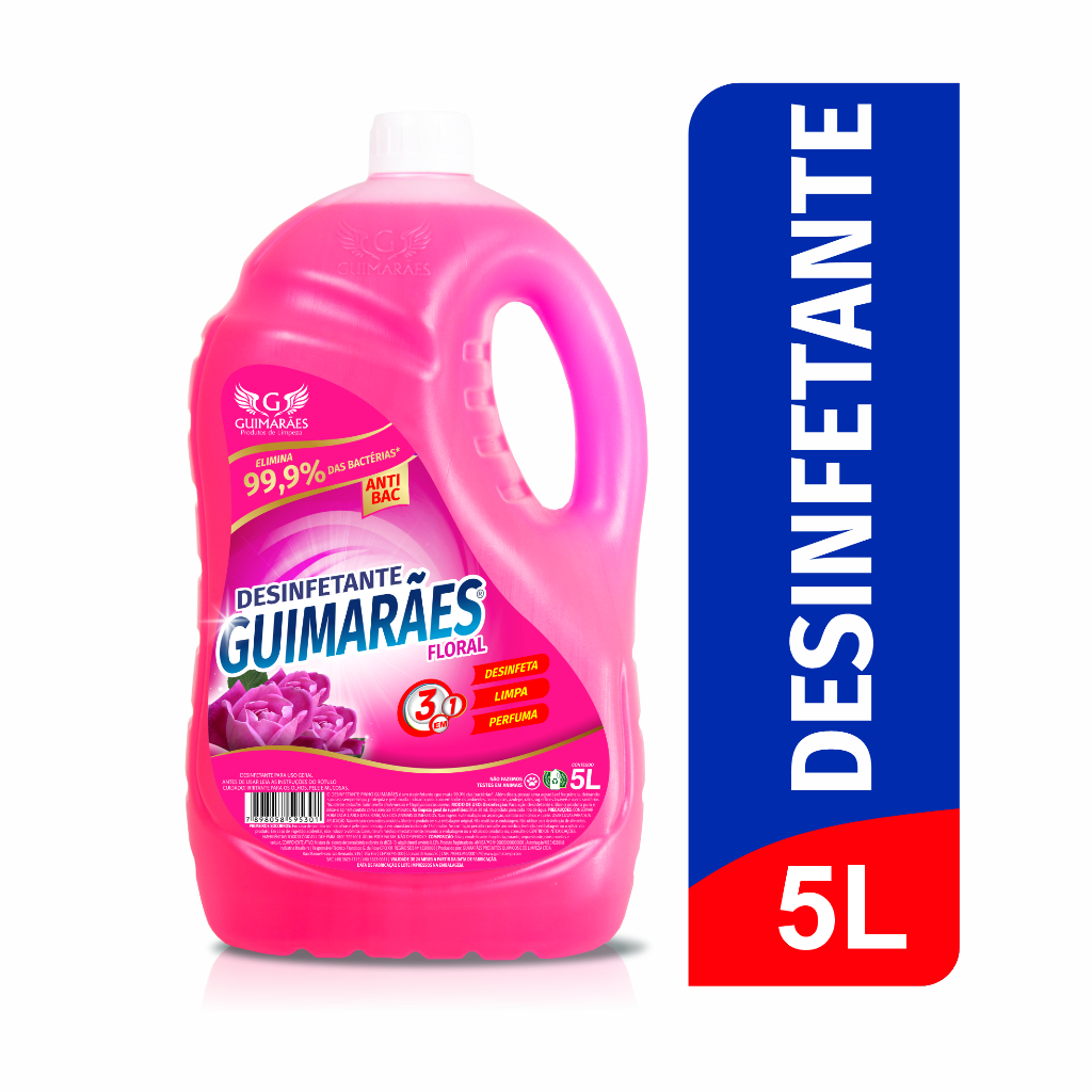 Desinfetante Guimarães 5L Floral