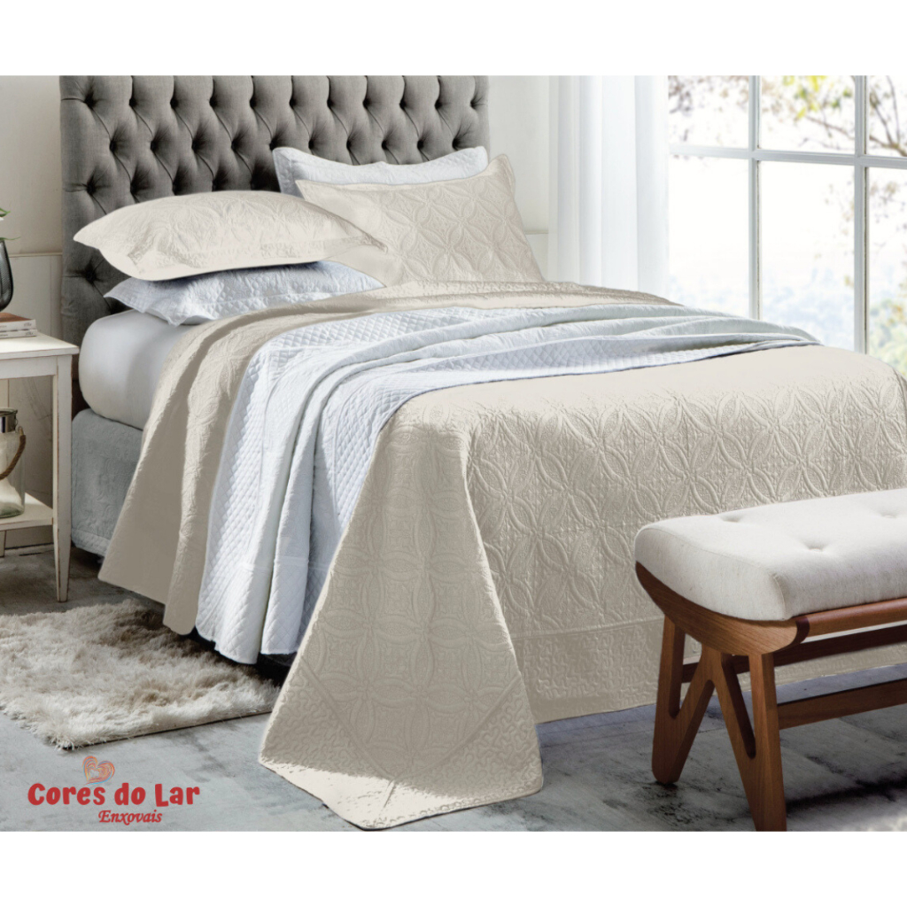 Edredom King Bege - Comprar com Melhor Preço em Roupas de Cama