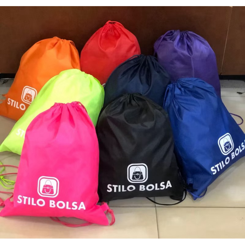 kit 10 Mochilinhas Bolsa Saco Para Brindes