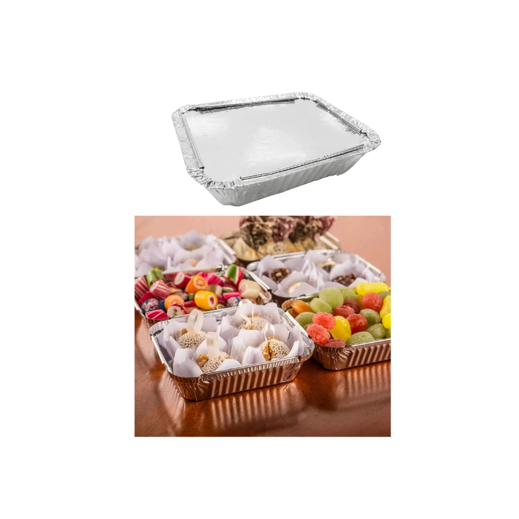 Marmita Alumínio 230ml P/Bolo Empada Lembrancinha 100UN - ALTAMENTE RESISTENTE em Oferta na Shopee