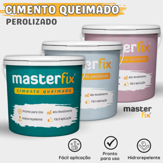 Textura Para Parede Efeito Cimento Queimado Perolizado 3Kg em Oferta na Shopee