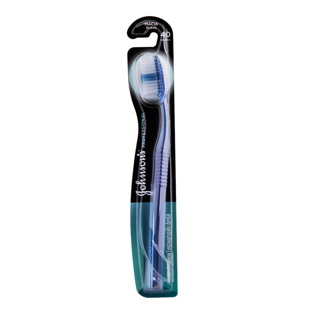 Escova Dental Johnson'S Reach Professional Grande 40 Macia em Oferta na Shopee