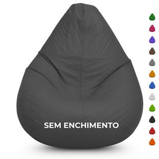 Puff Pêra Sem Enchimento Vazio Decoração Eventos Almofadão Sala Cozinha Quarto em Oferta na Shopee