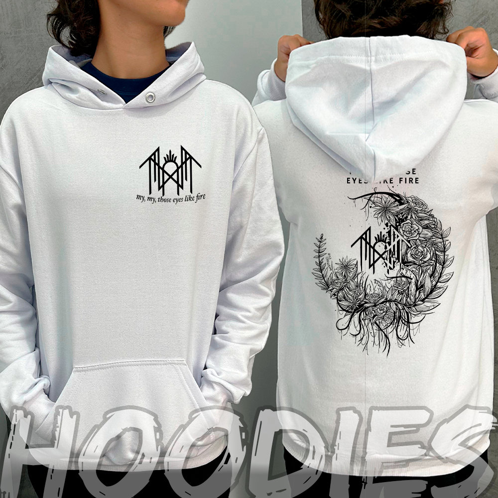 Moletom Canguru Blusa De Frio Simbolo Sleep My My Those Eyes Like Fire Music Token Hoodies