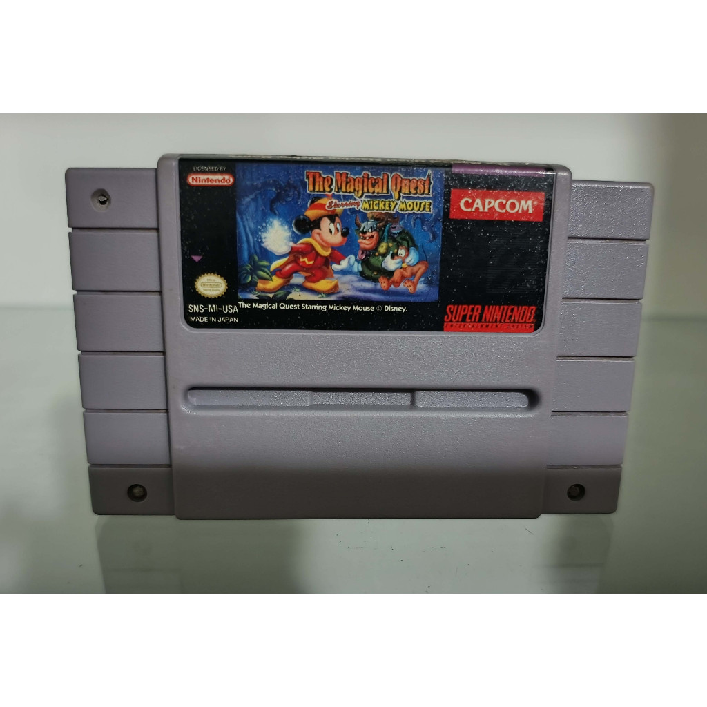 Cartucho SNES - The Magical Quest Starring Mickey Mouse