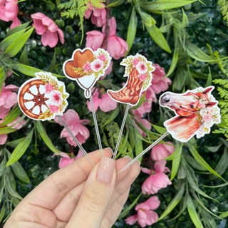 50 ou 100 Topper de Docinho Boiadeira Festa Cowtry - Topper de Cupcake Boiadeira Festa Cowtry em Oferta na Shopee