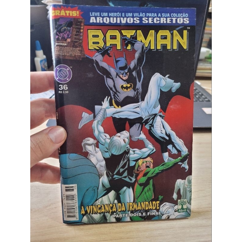 Batman n° 36 - Gibi com os Cards