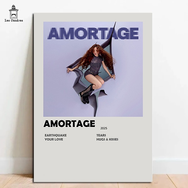 Quadro Placa Decorativa Jisoo Amortage em MDF 28x20cm em Oferta na Shopee