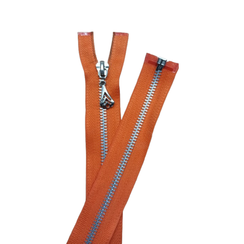 Zíper 65cm Metal #5 Alumínio Separável  – Abre embaixo  – Cursor Especial  Cores Variadas 1 Unidade em Oferta na Shopee