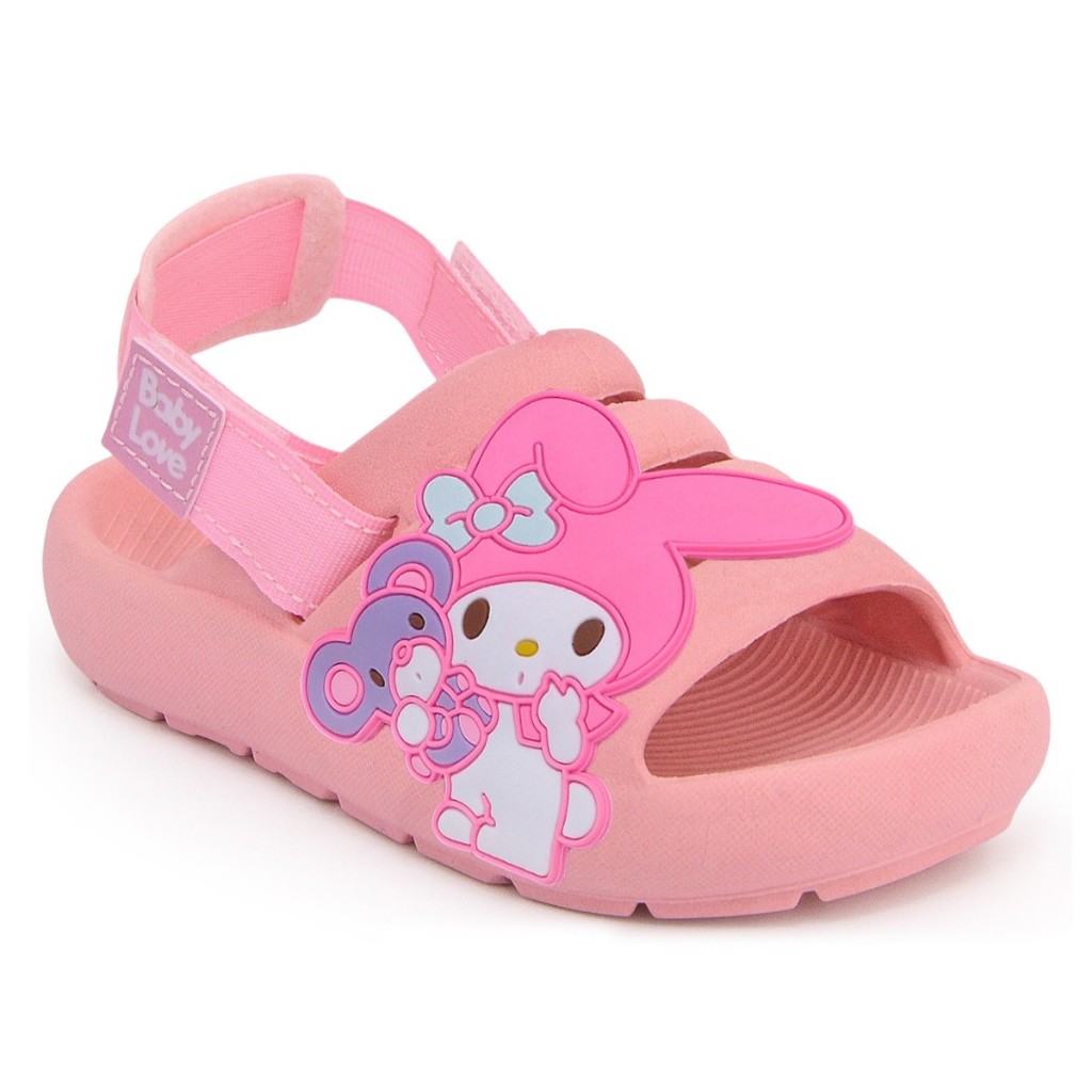 Sandália Babuche Infantil Hello My Melody Menina Confortável em Oferta na Shopee