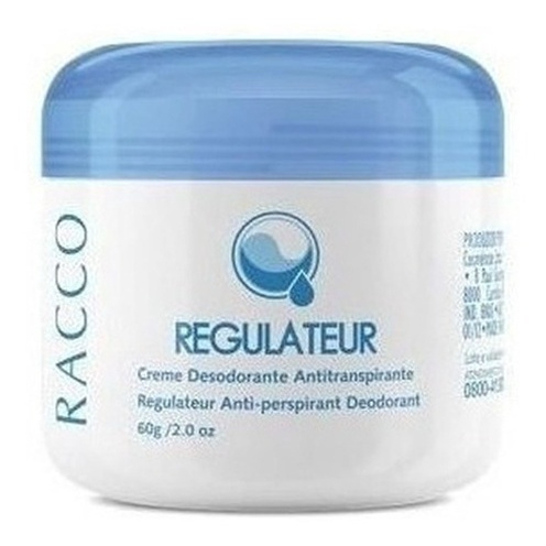 Racco Regulateur Creme Desodorante, 60g - Racco 02 UNIDADES