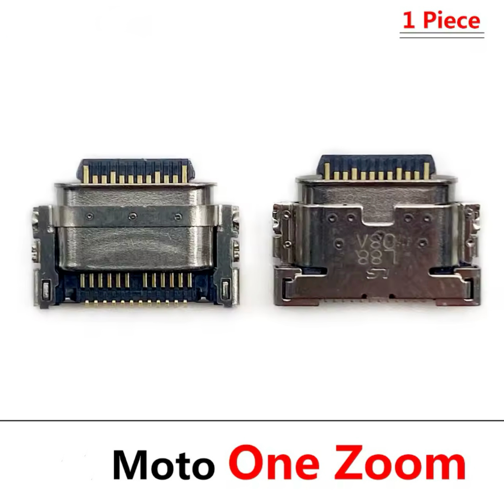 Conector USB Carregamento Type-C Para Celular De Moto One,One Zoom,One Hyper,One Fusion,Fusion Plus em Oferta na Shopee