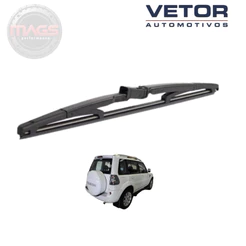 Palheta Traseira Premium Mitsubishi Pajero TR4 (2010 a 2020) Limpador Traseiro Original Vetor