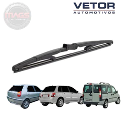 Palheta Traseira Premium Fiat Doblo (2004 a 2009) / Stilo / Palio (2001 a 2006) Limpador Traseiro Original Vetor