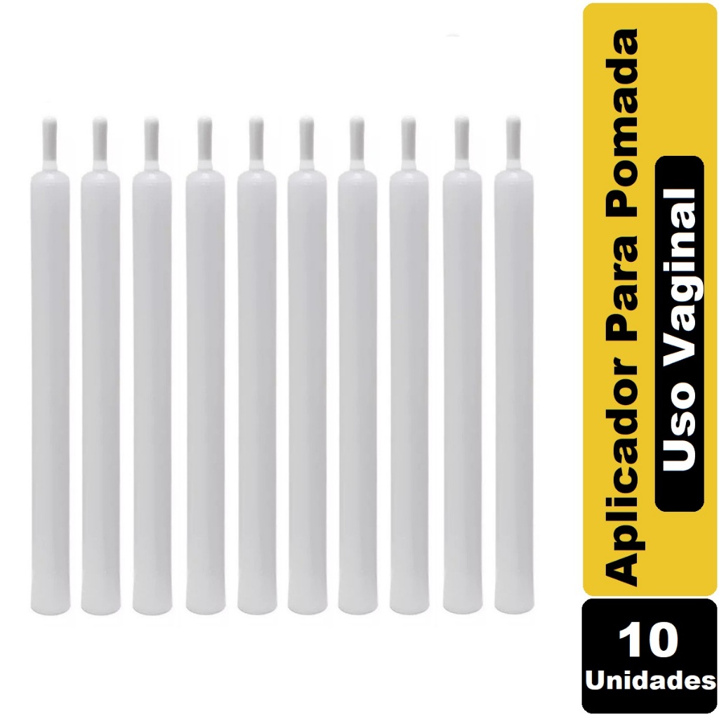 Aplicador Para Pomada Vaginal 5g Sem Graduação M9 (10 Unidades) - Facilitando o Cuidado Intimo
