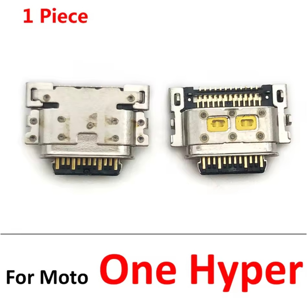 Conector De Porta Carregamento De Type-C Para Celular De Moto One Hyper