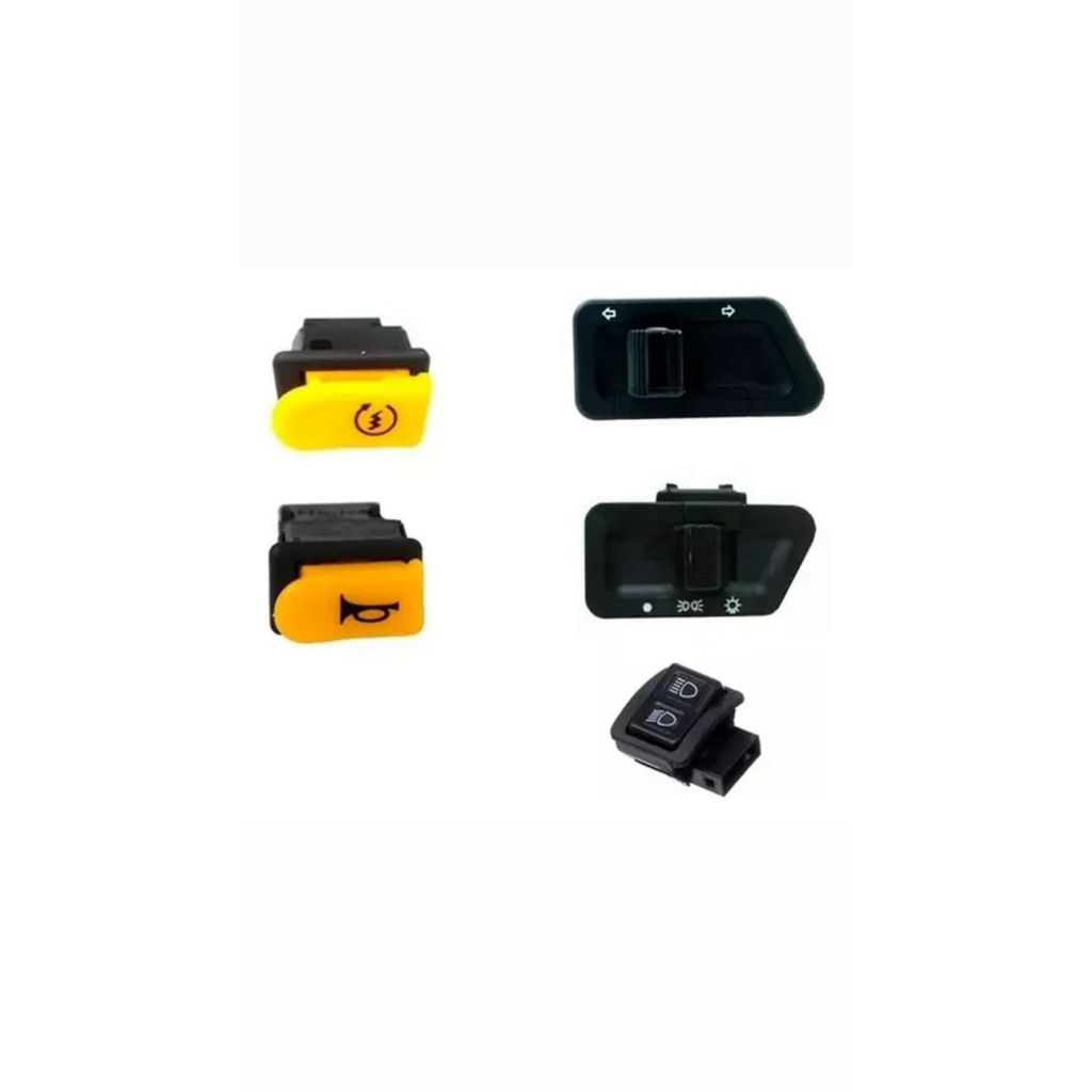 Interruptor Botao Partida Buzina Farol Seta Traxx Moby 50