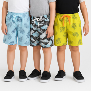 Bermuda infantil kit 3 peças sortidas em tactel ou (1)unitário, shorts menino. em Oferta na Shopee