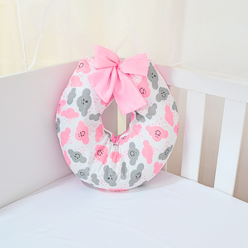 Almofada de Amamentação Menina e Menino - Várias Estampas