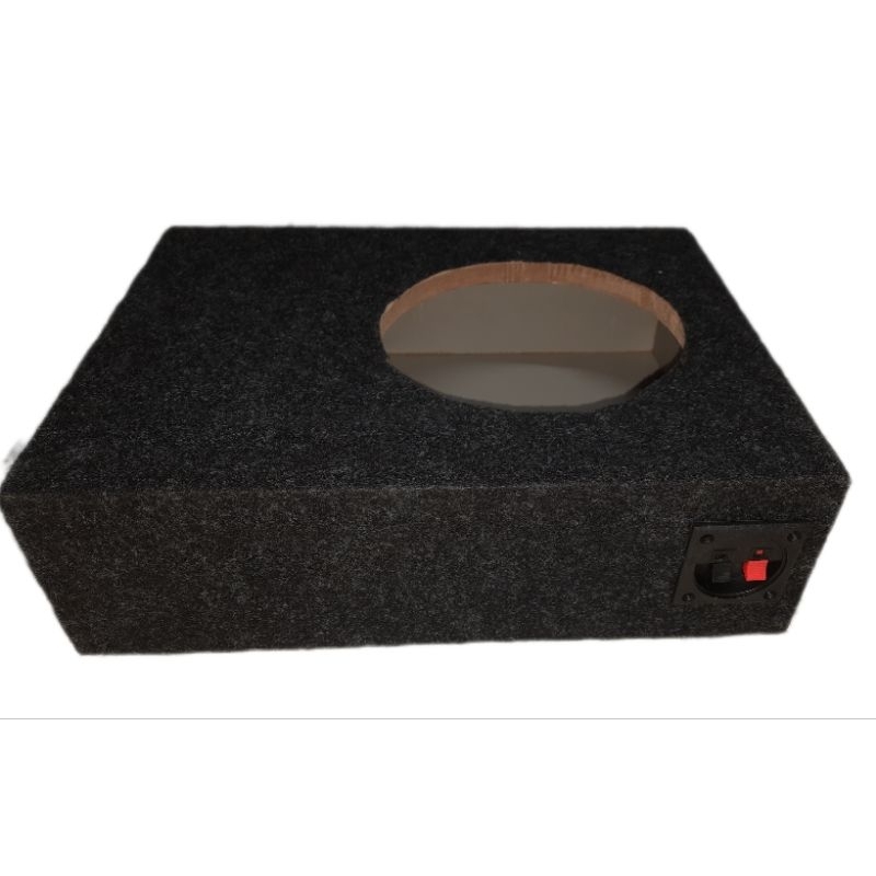 Caixa Sub Grave 8 Polegadas Slim Fina duto e Conector