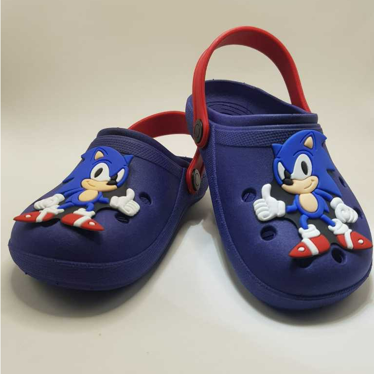 Babuche Kids Menino Infantil Sonic Super Confortável Happy Kids