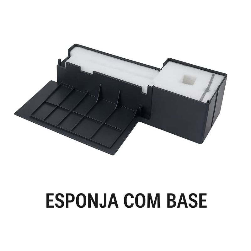 ALMOFADA (ESPONJA) COMPLETA COM BASE COMPATIVEL COM EPSON MODELO  L375 L355 L365 L395 em Oferta na Shopee