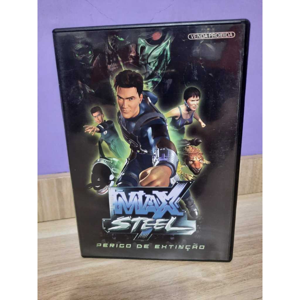 Dvd Max Steel - Perigo De Extinção