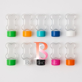 10 unidades tubete ossinho c/ tampa - festa- lembrancinhas em Oferta na Shopee