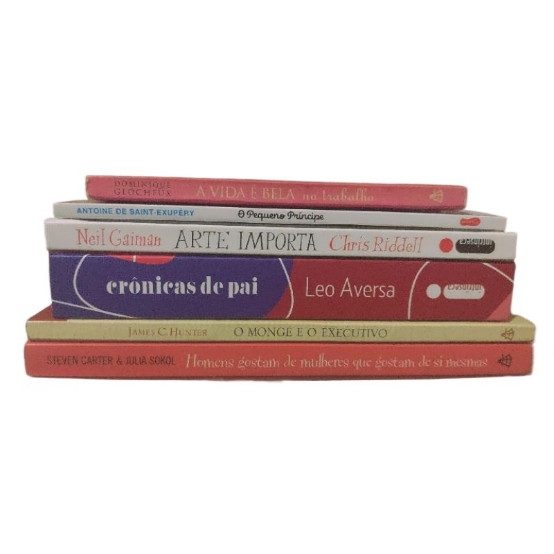 Desapego de livros - Livros baratos - Neil gaiman, O pequeno principe, livros de sebo, romance