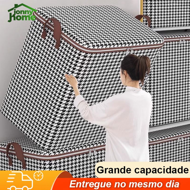 110L/140L/180L Caixa Multifuncional De Armazenamento De Grande Capacidade Para Colchas E R...