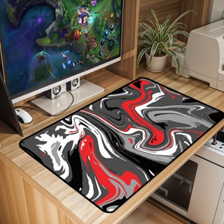 Mouse Pad Abstrato Gamer Antiderrapante Grande 70x35 80x35 90x40 90x50 cm Borda Costurada em Oferta na Shopee