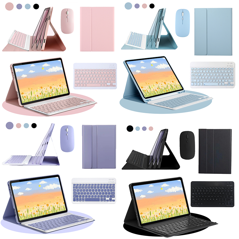 Capa para iPad Air 11/Air7/Air 6/Air5/Air4 com ABNT2 teclado e mouse em Oferta na Shopee
