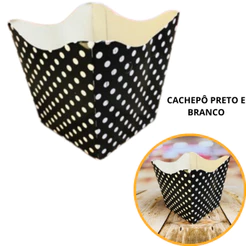 10~50 KIT CACHEPÔ FESTA POÁ PRETO/BRANCO 9X9X7CM VAZO DECORAÇÃO 2.15 OFF(CHOCO)