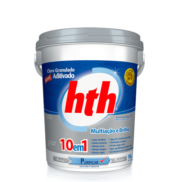Balde Para Piscina Hth Mb 10 Em 1 10kg